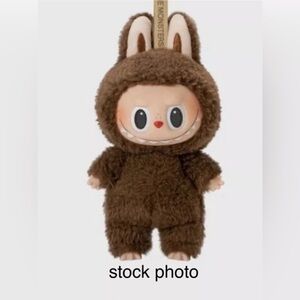 Labubu Chestnut Cocoa Brown Plush Monster Pop Mart Toy